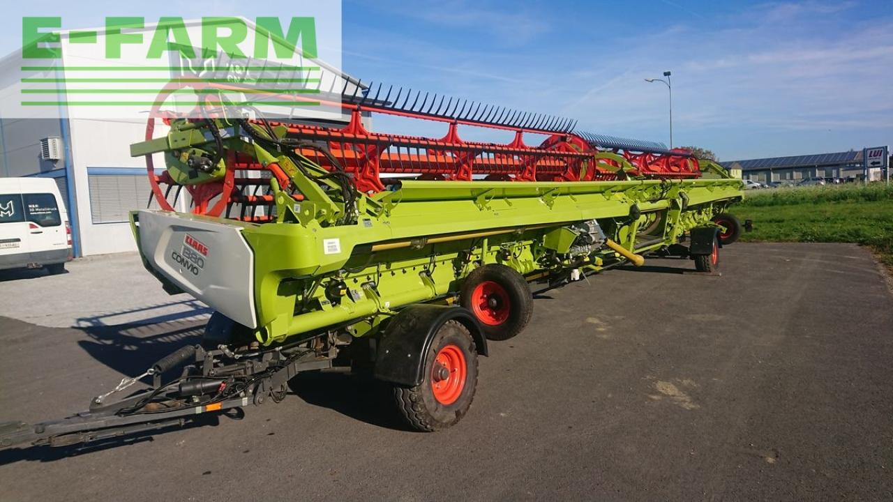 CLAAS convio flex 1380 + transportwagen 4-rad gelenkt - Žací lišta: obrázek 1 CLAAS convio flex 1380 + transportwagen 4-rad gelenkt - Žací lišta: obrázek 1