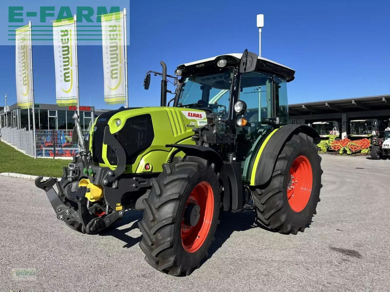 CLAAS elios 210 / lastschalt (gebrauchter elios 200) - Traktor: obrázek 2 CLAAS elios 210 / lastschalt (gebrauchter elios 200) - Traktor: obrázek 2