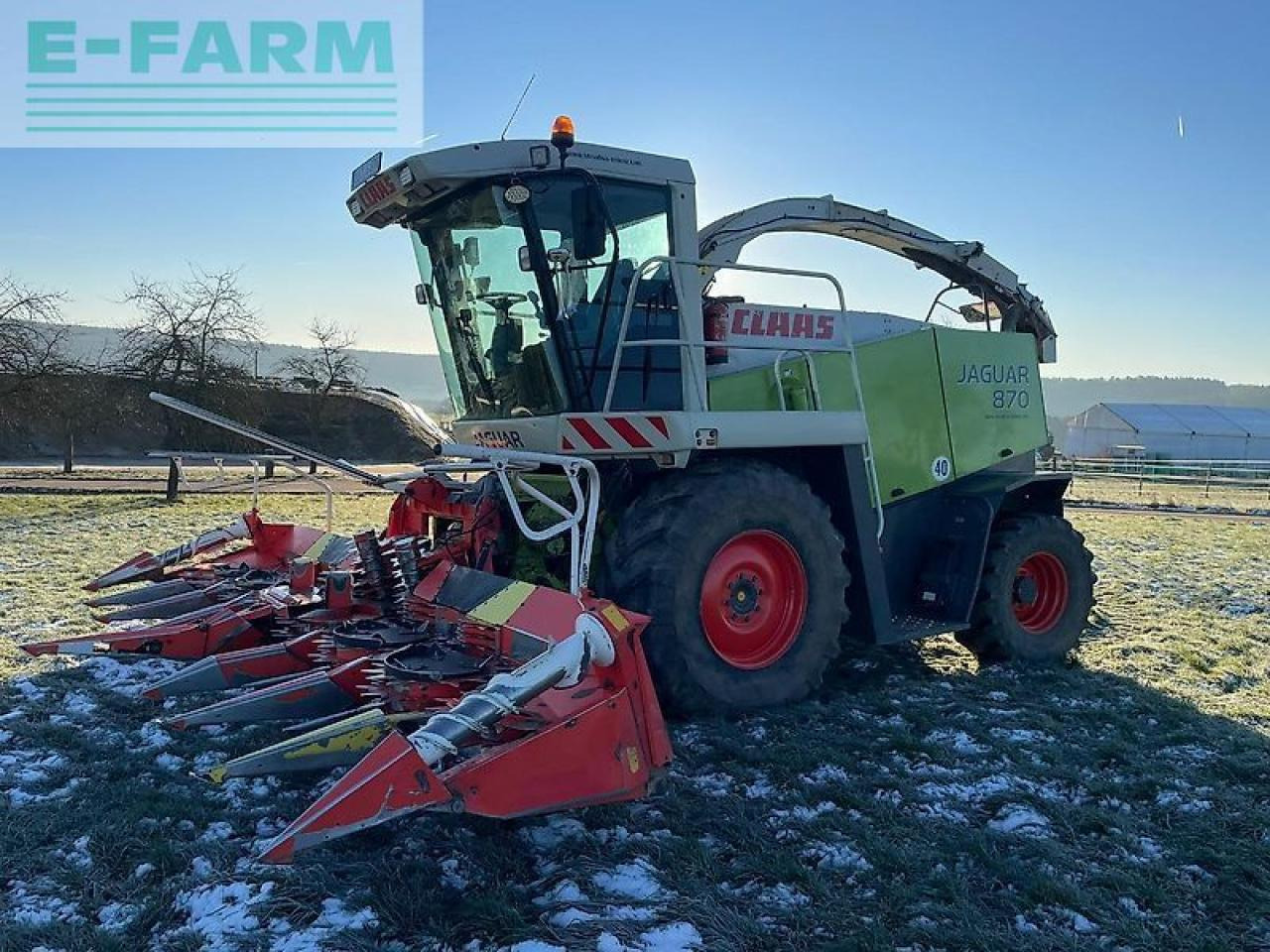 CLAAS jaguar 870 speedstar + kemper 360 plus + pick-up top! - Sklízecí řezačka: obrázek 5 CLAAS jaguar 870 speedstar + kemper 360 plus + pick-up top! - Sklízecí řezačka: obrázek 5