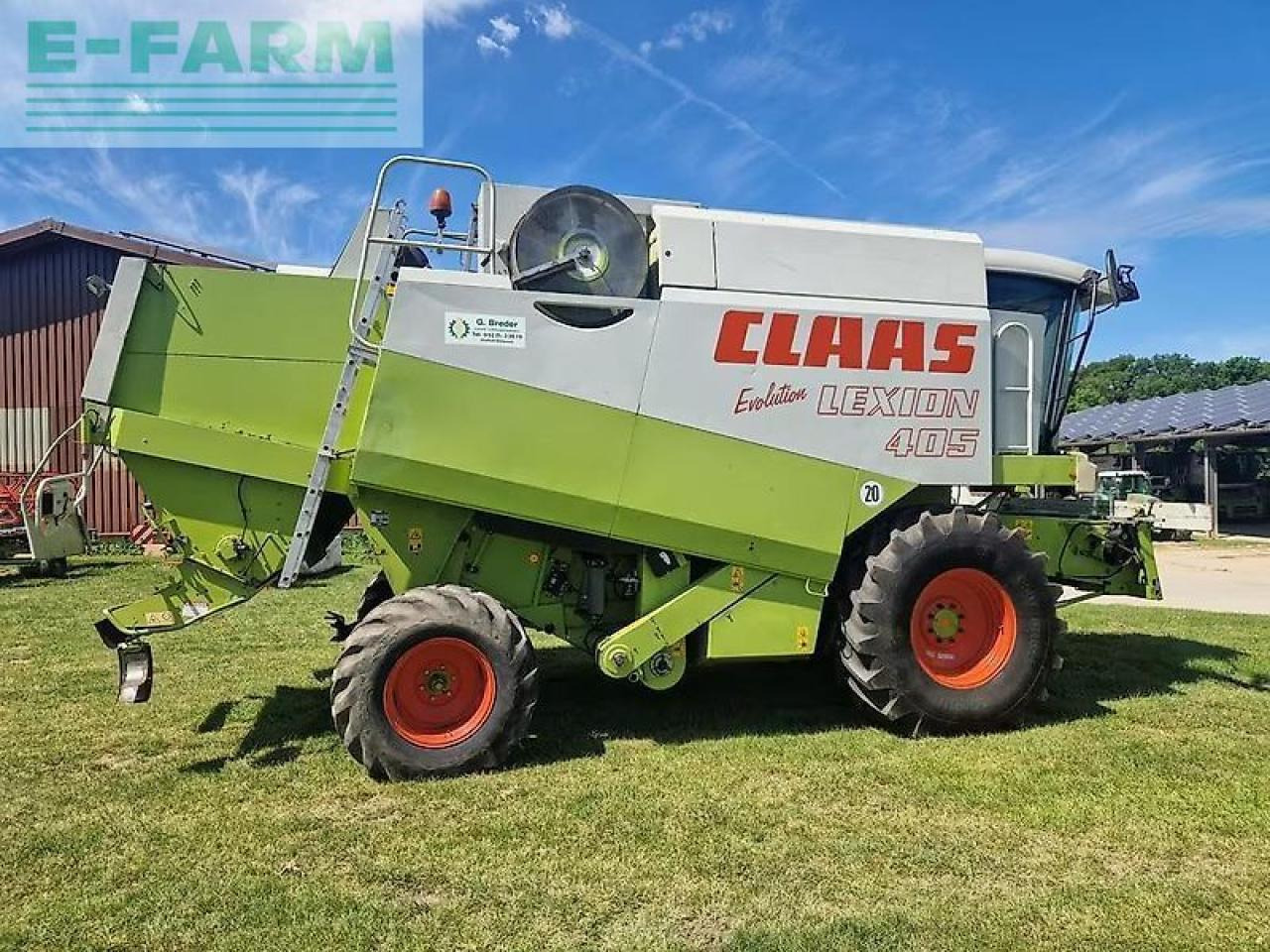 CLAAS lexion 405 - Sklízecí mlátička: obrázek 2 CLAAS lexion 405 - Sklízecí mlátička: obrázek 2