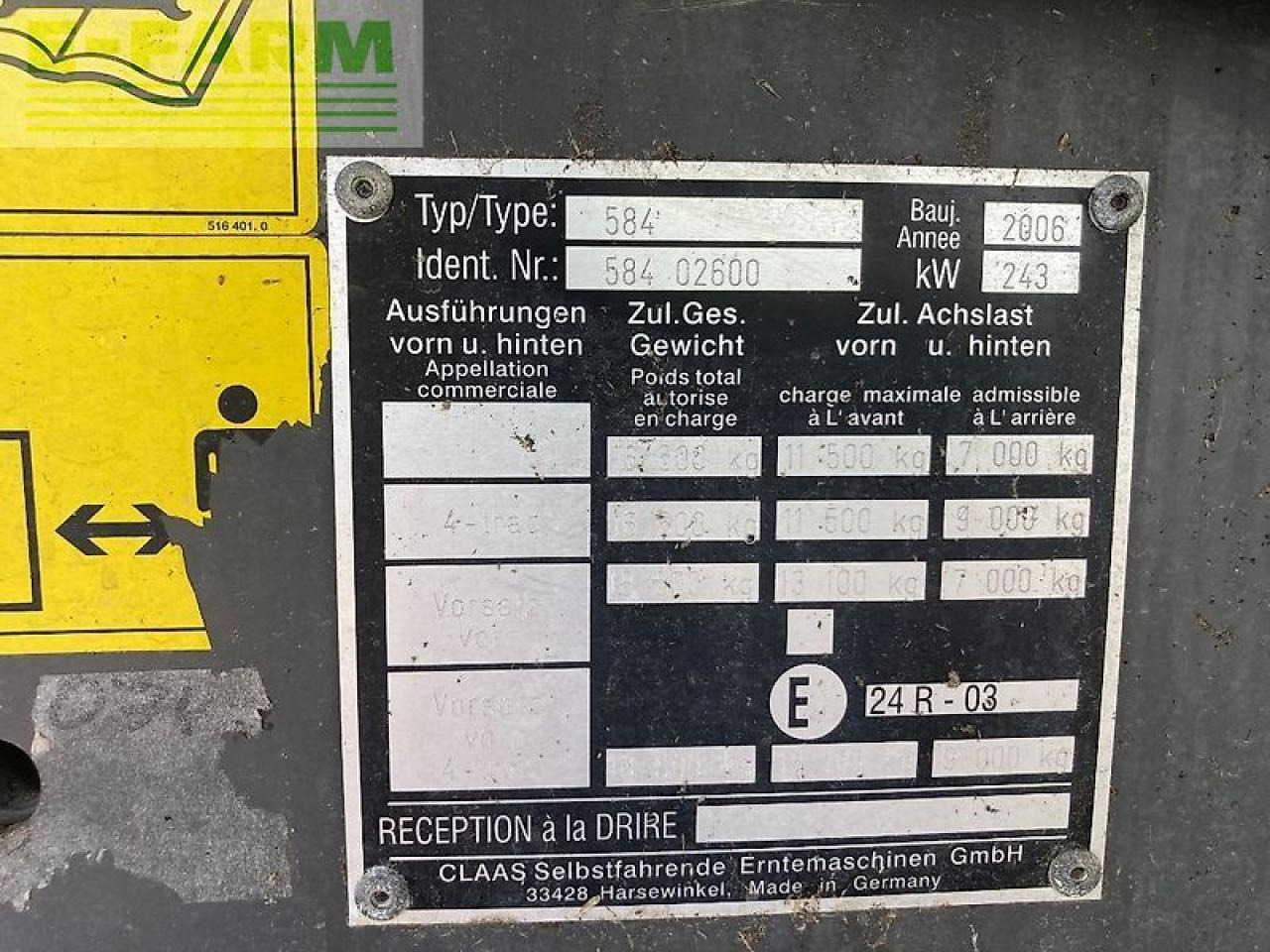 CLAAS lexion 550 - Sklízecí mlátička: obrázek 4 CLAAS lexion 550 - Sklízecí mlátička: obrázek 4