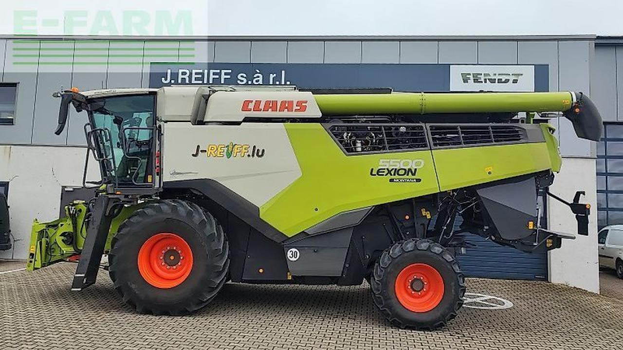 CLAAS lexion 5500 montana top zustand - Sklízecí mlátička: obrázek 5 CLAAS lexion 5500 montana top zustand - Sklízecí mlátička: obrázek 5