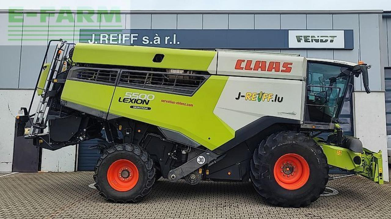 CLAAS lexion 5500 montana top zustand - Sklízecí mlátička: obrázek 4 CLAAS lexion 5500 montana top zustand - Sklízecí mlátička: obrázek 4