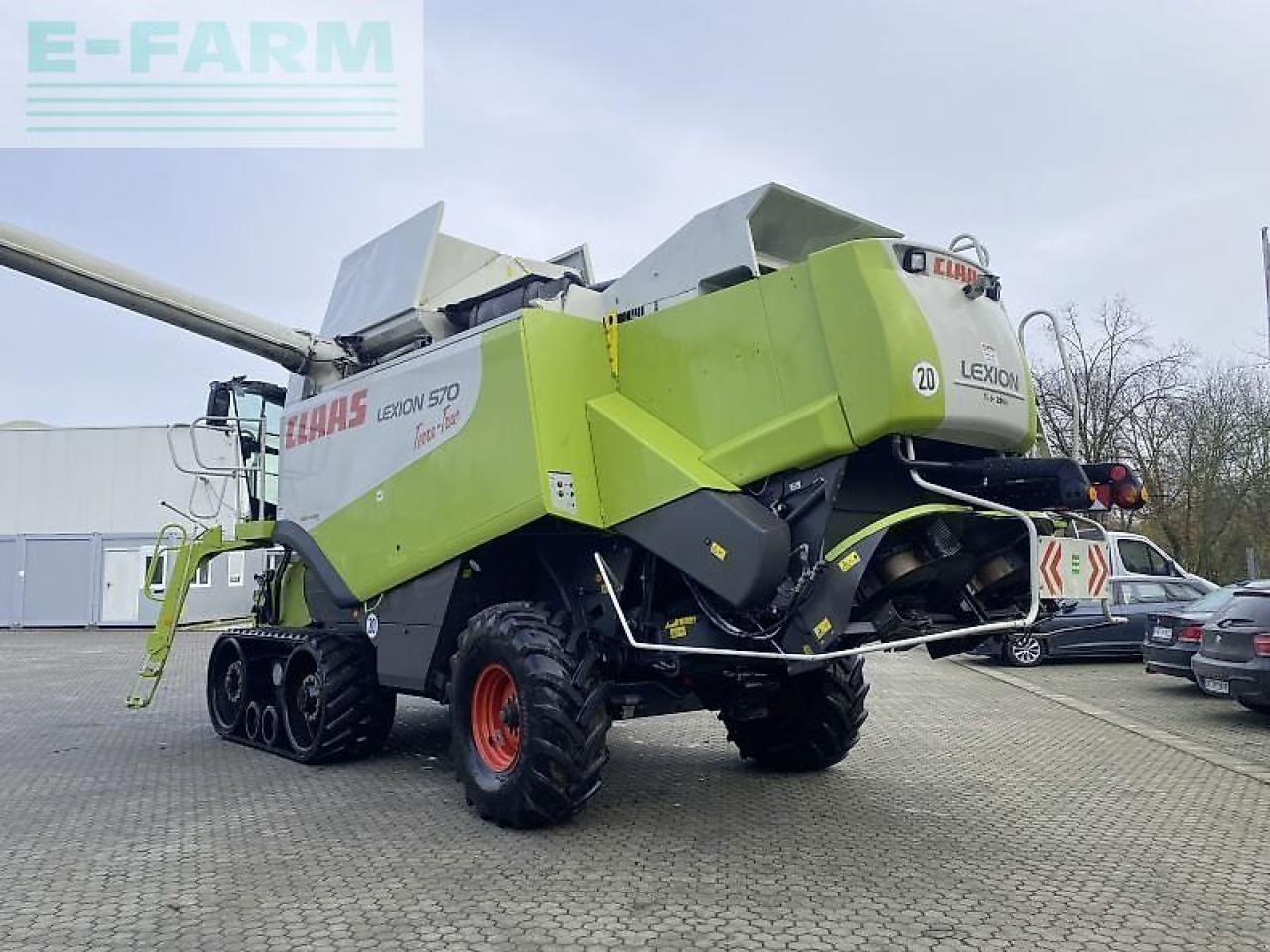 CLAAS lexion 570 tt mit v900+tw - Sklízecí mlátička: obrázek 3 CLAAS lexion 570 tt mit v900+tw - Sklízecí mlátička: obrázek 3
