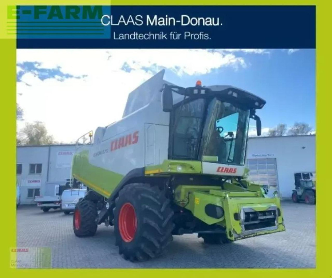 CLAAS lexion 570 + v750 + tw - Sklízecí mlátička: obrázek 1 CLAAS lexion 570 + v750 + tw - Sklízecí mlátička: obrázek 1