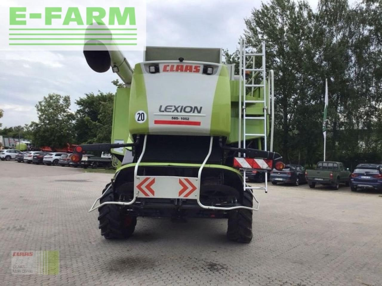 CLAAS lexion 570tt mit v750+tw - Sklízecí mlátička: obrázek 4 CLAAS lexion 570tt mit v750+tw - Sklízecí mlátička: obrázek 4