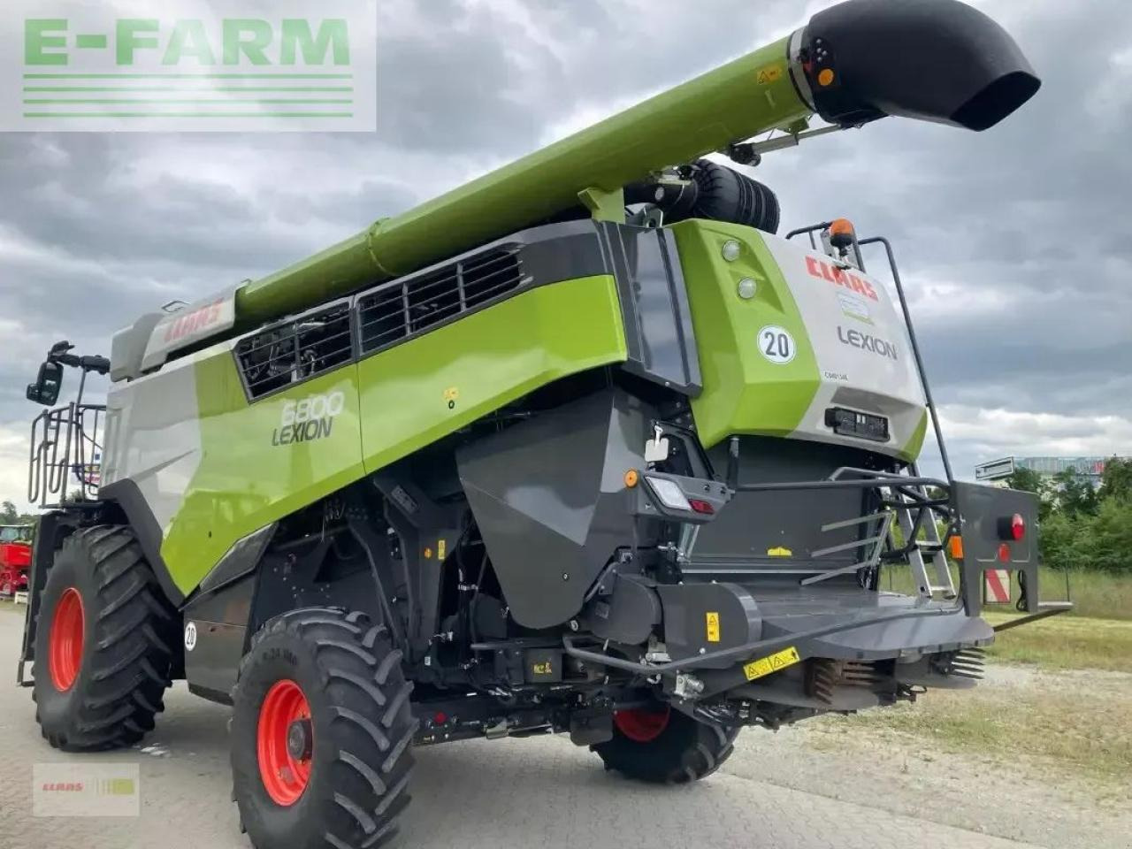 CLAAS lexion 6800 - Sklízecí mlátička: obrázek 5 CLAAS lexion 6800 - Sklízecí mlátička: obrázek 5