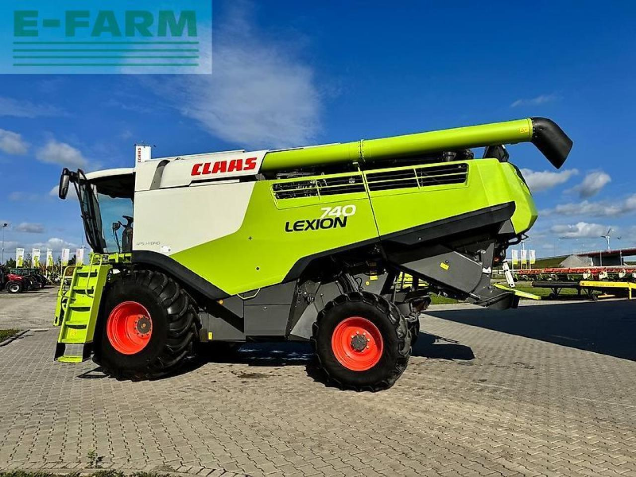 CLAAS lexion 740 - Sklízecí mlátička: obrázek 4 CLAAS lexion 740 - Sklízecí mlátička: obrázek 4