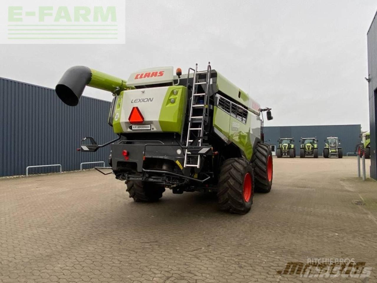 Sklízecí mlátička CLAAS lexion 8800 4wd: obrázek 8