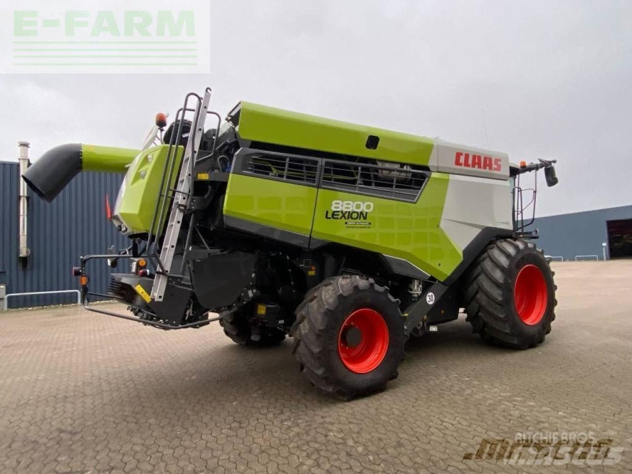 Sklízecí mlátička CLAAS lexion 8800 4wd: obrázek 10