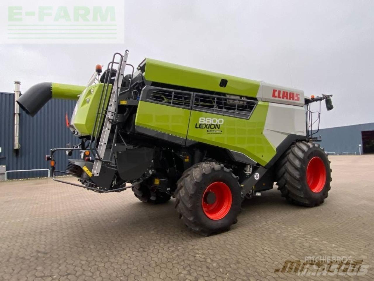 Sklízecí mlátička CLAAS lexion 8800 4wd: obrázek 9