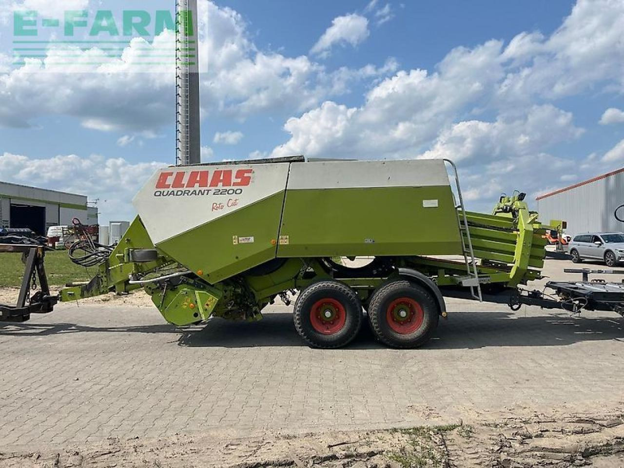 CLAAS quadrant 2200 rc - Lis na hranaté balíky: obrázek 5 CLAAS quadrant 2200 rc - Lis na hranaté balíky: obrázek 5