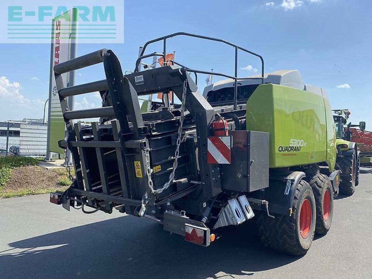 CLAAS quadrant 5300 rc evolution einsatzbereit geringe ballenzahl - Lis na hranaté balíky: obrázek 2 CLAAS quadrant 5300 rc evolution einsatzbereit geringe ballenzahl - Lis na hranaté balíky: obrázek 2