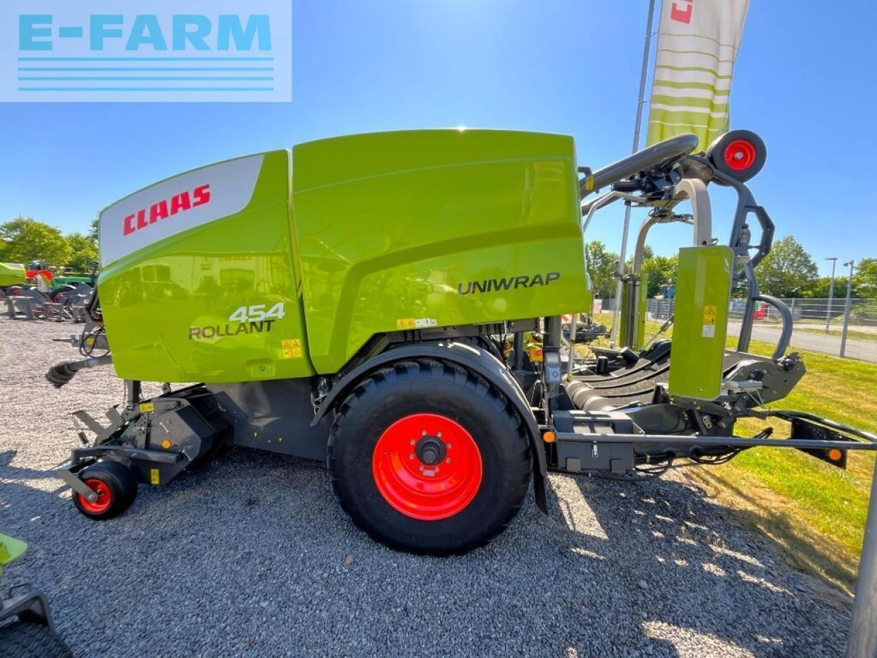 CLAAS rollant 454 rc pro uniwrap, pressen-wickler-komb - Lis na hranaté balíky: obrázek 3 CLAAS rollant 454 rc pro uniwrap, pressen-wickler-komb - Lis na hranaté balíky: obrázek 3