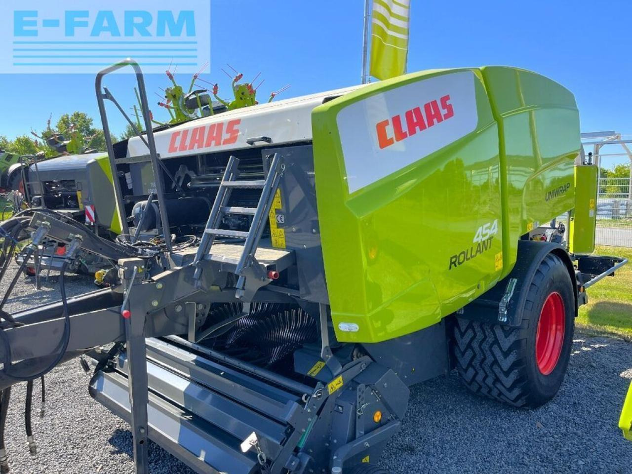 CLAAS rollant 454 rc pro uniwrap, pressen-wickler-komb - Lis na hranaté balíky: obrázek 2 CLAAS rollant 454 rc pro uniwrap, pressen-wickler-komb - Lis na hranaté balíky: obrázek 2