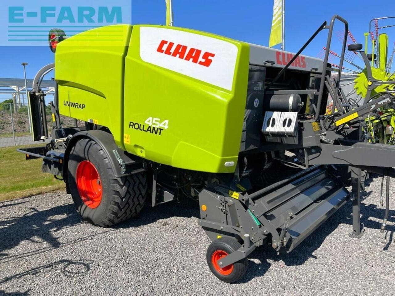 CLAAS rollant 454 rc pro uniwrap, pressen-wickler-komb - Lis na hranaté balíky: obrázek 1 CLAAS rollant 454 rc pro uniwrap, pressen-wickler-komb - Lis na hranaté balíky: obrázek 1