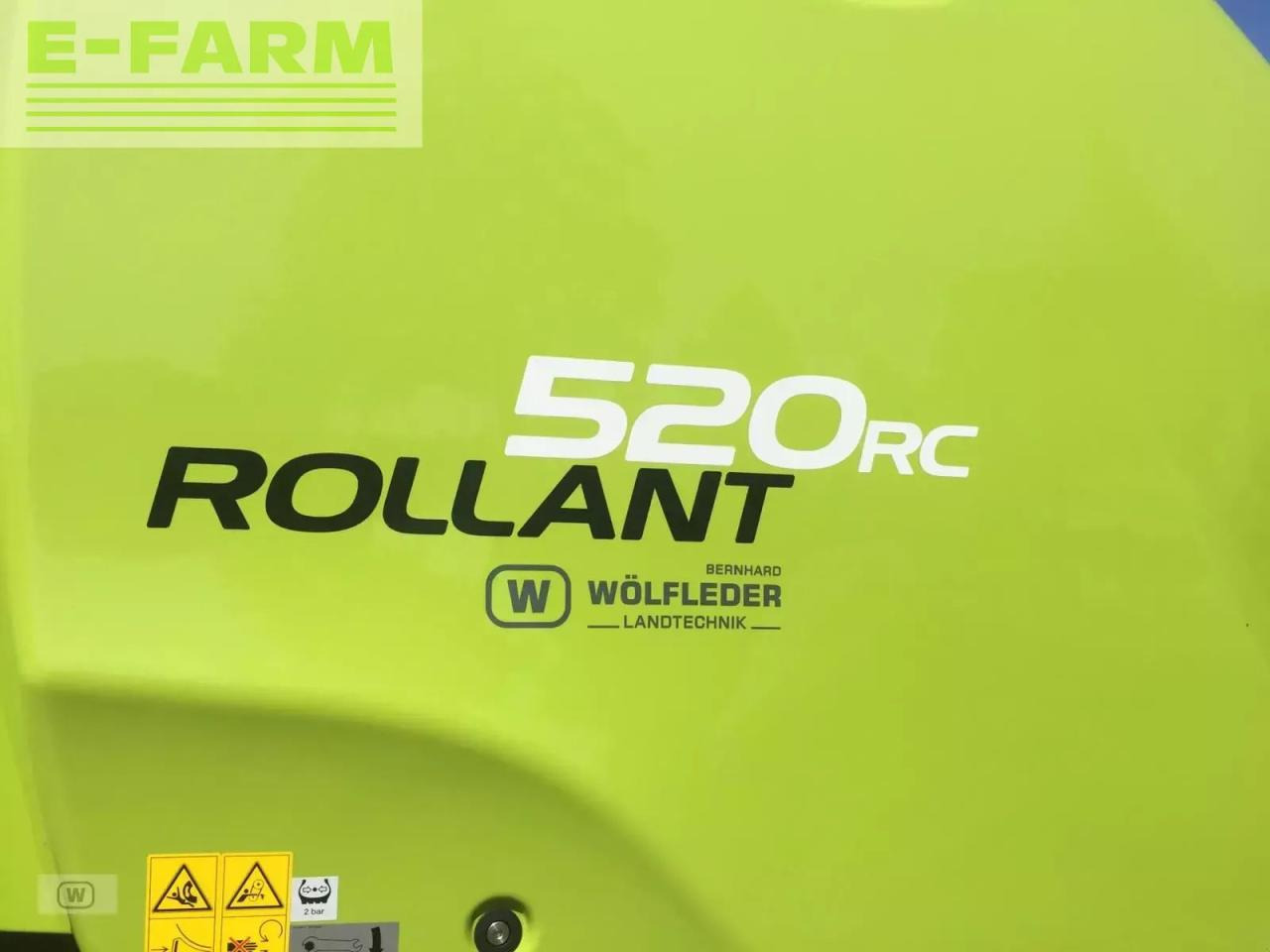 CLAAS rollant 520 rc - Lis na hranaté balíky: obrázek 3 CLAAS rollant 520 rc - Lis na hranaté balíky: obrázek 3