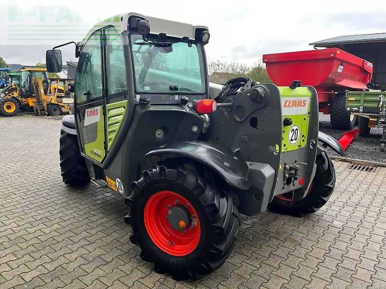 CLAAS scorpion 6030 - Teleskopický manipulátor: obrázek 4 CLAAS scorpion 6030 - Teleskopický manipulátor: obrázek 4