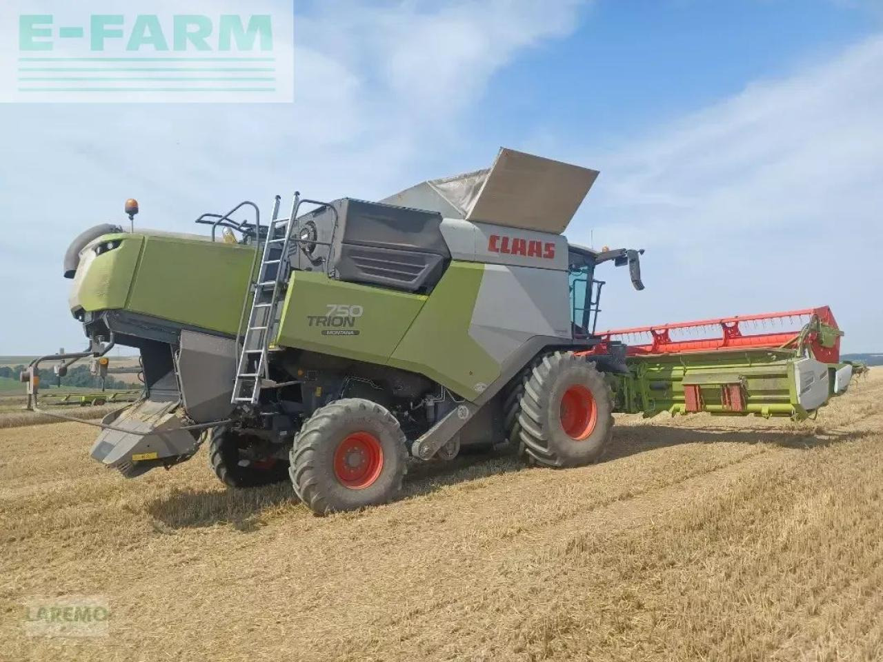 CLAAS trion 750 montana + v 770 - Sklízecí mlátička: obrázek 3 CLAAS trion 750 montana + v 770 - Sklízecí mlátička: obrázek 3