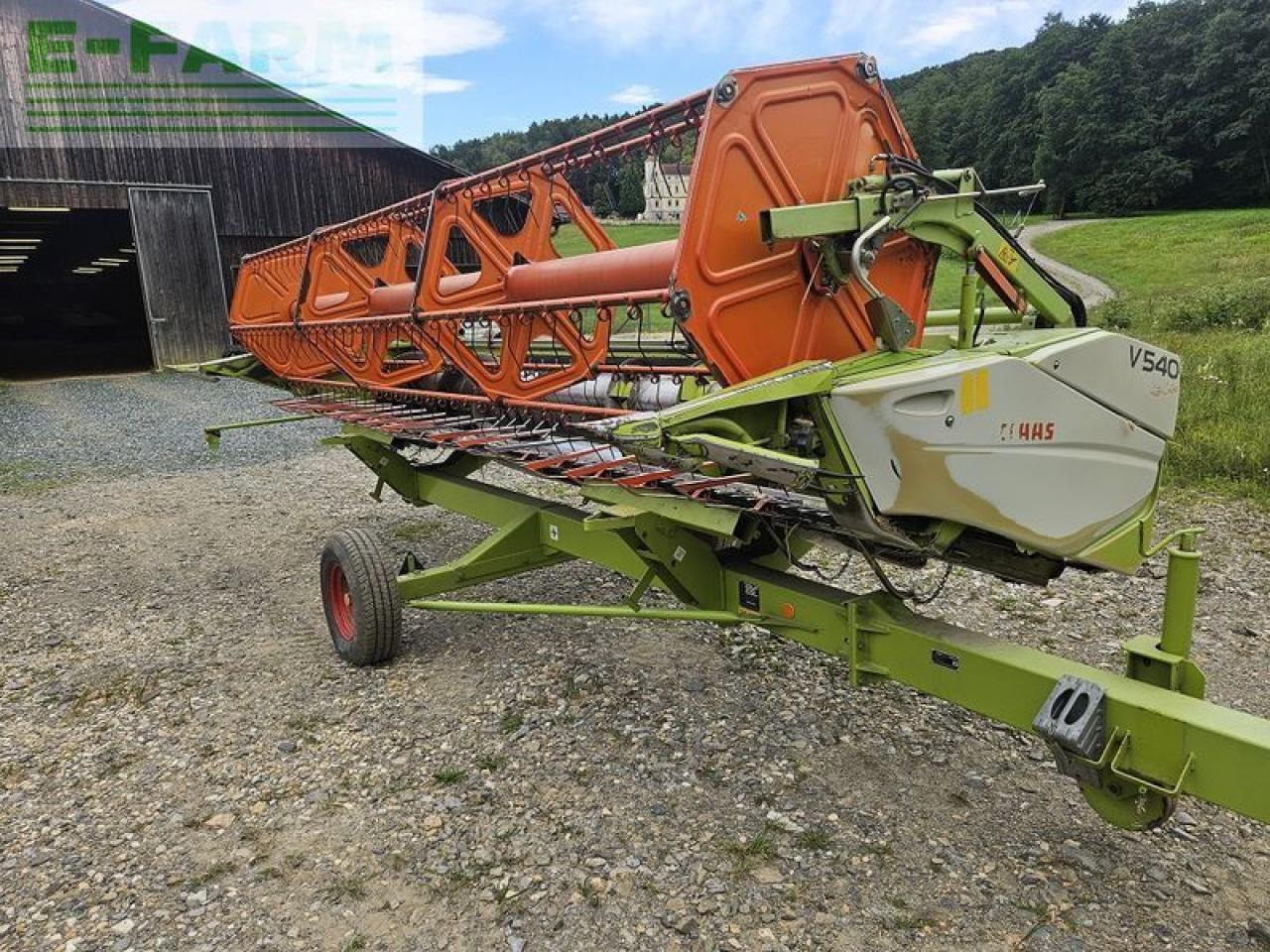 CLAAS v540 vario + transportwagen - Žací lišta: obrázek 3 CLAAS v540 vario + transportwagen - Žací lišta: obrázek 3