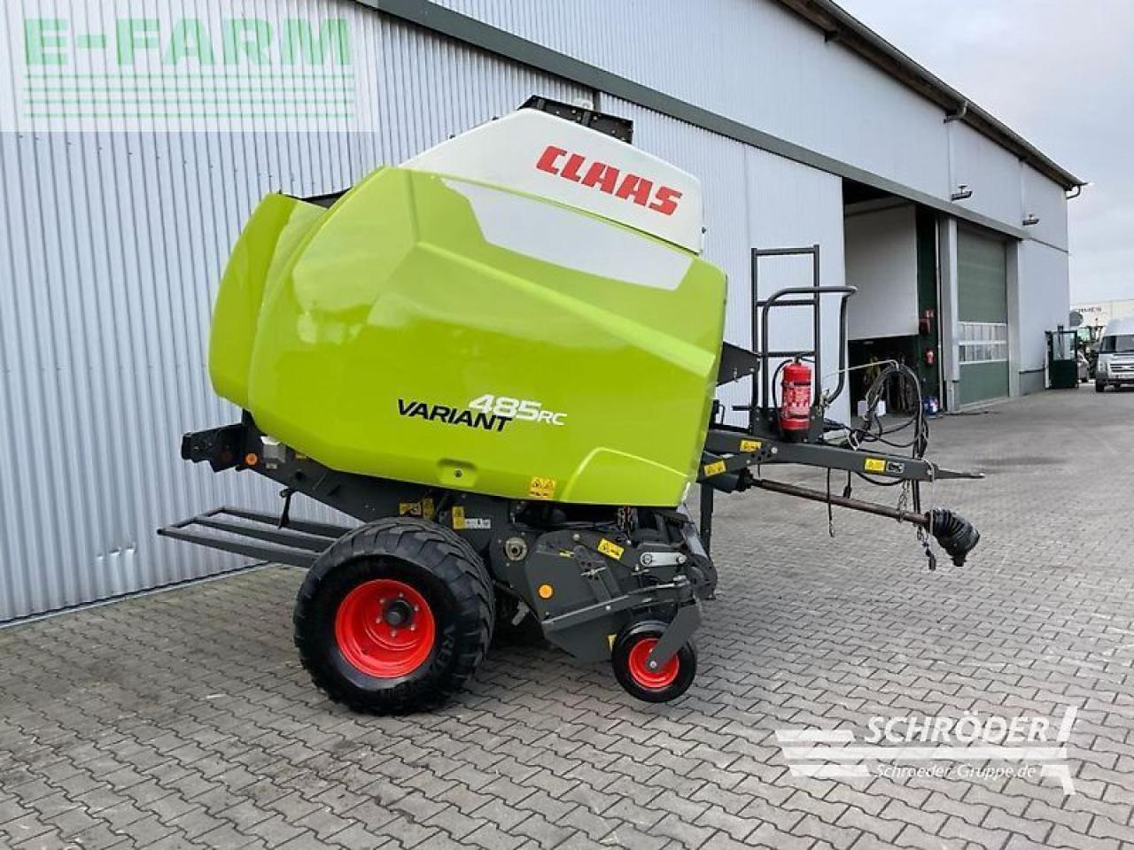 CLAAS variant 485 rc - Lis na hranaté balíky: obrázek 2 CLAAS variant 485 rc - Lis na hranaté balíky: obrázek 2