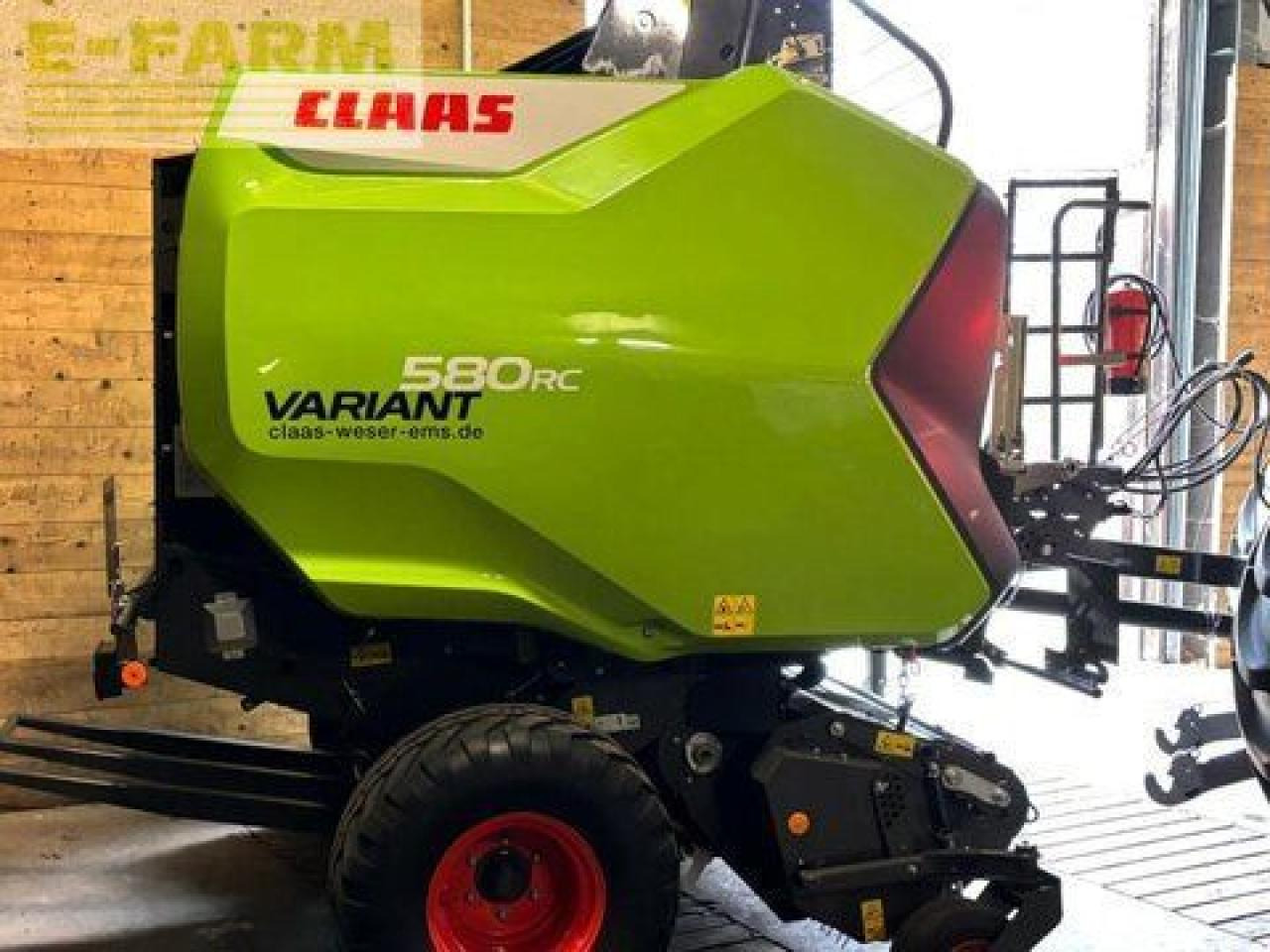 CLAAS variant 580 rc pro, nur 146 ballen ! - Lis na hranaté balíky: obrázek 1 CLAAS variant 580 rc pro, nur 146 ballen ! - Lis na hranaté balíky: obrázek 1