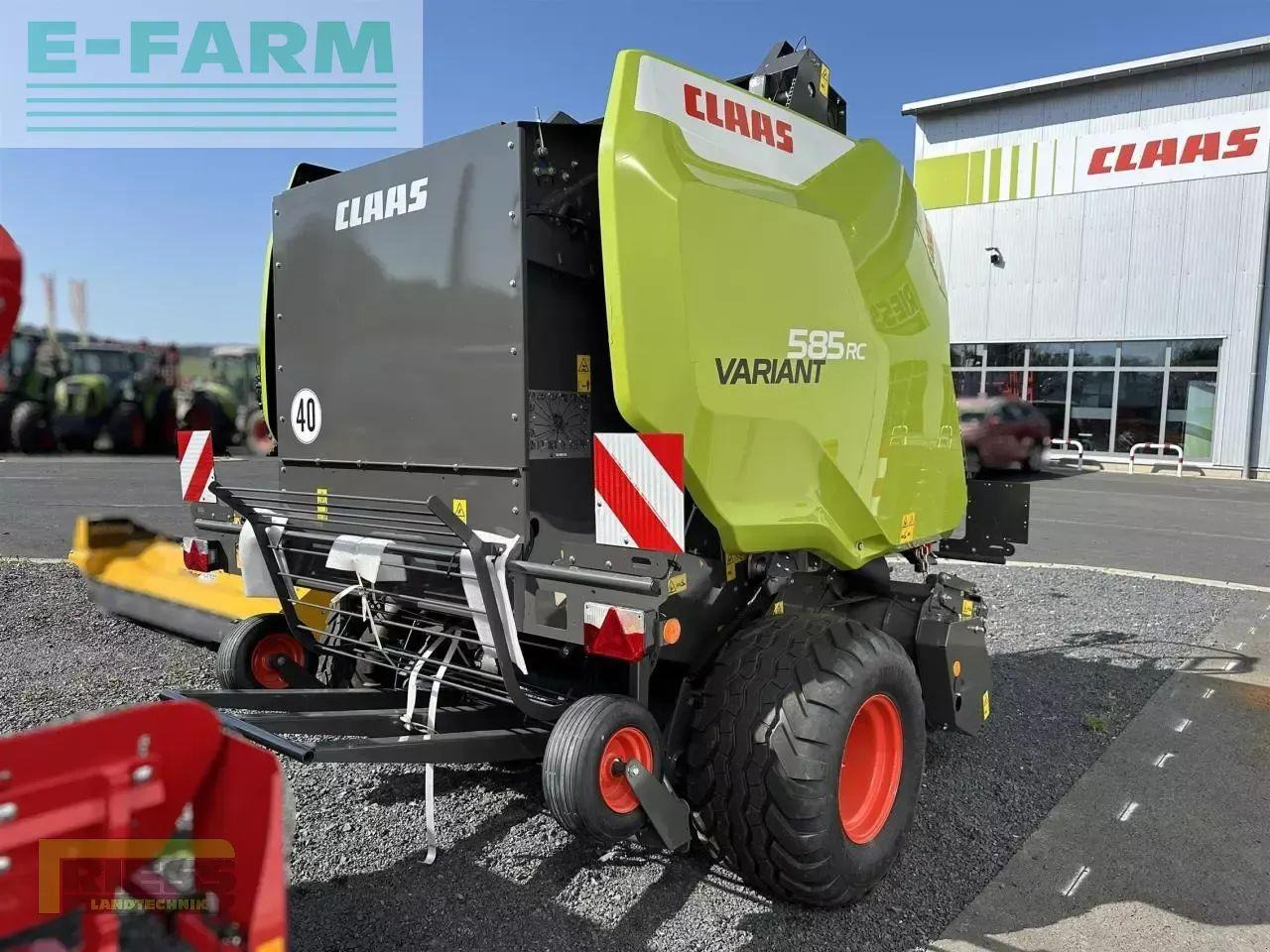 CLAAS variant 585 pro - Lis na hranaté balíky: obrázek 2 CLAAS variant 585 pro - Lis na hranaté balíky: obrázek 2