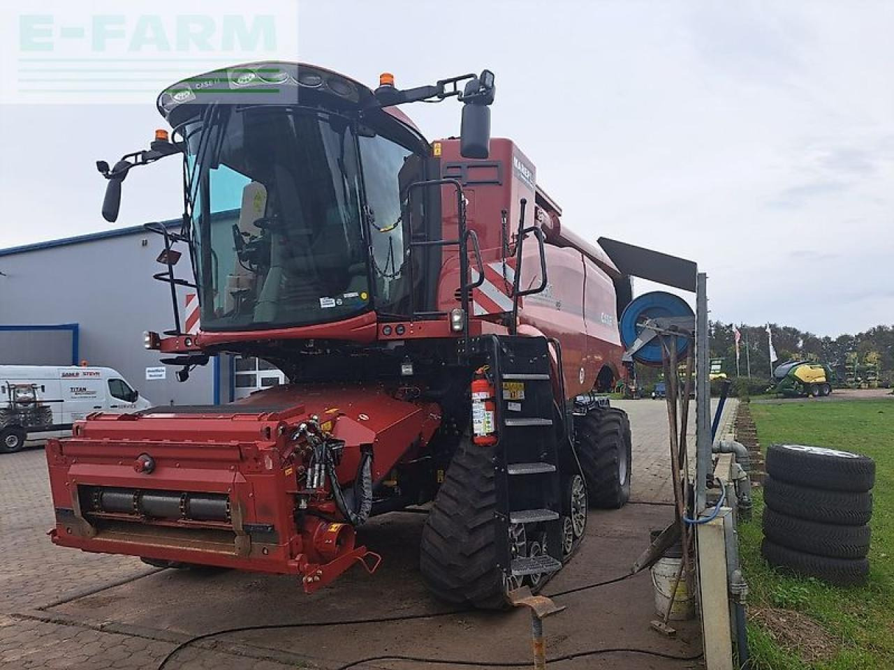 Case-IH axial flow 7250 - Sklízecí mlátička: obrázek 5 Case-IH axial flow 7250 - Sklízecí mlátička: obrázek 5