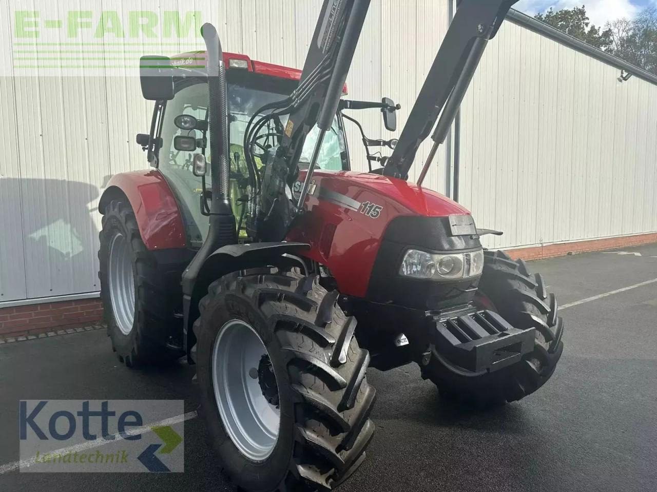 Case-IH maxxum 115 x-line X-LINE - Traktor: obrázek 1 Case-IH maxxum 115 x-line X-LINE - Traktor: obrázek 1
