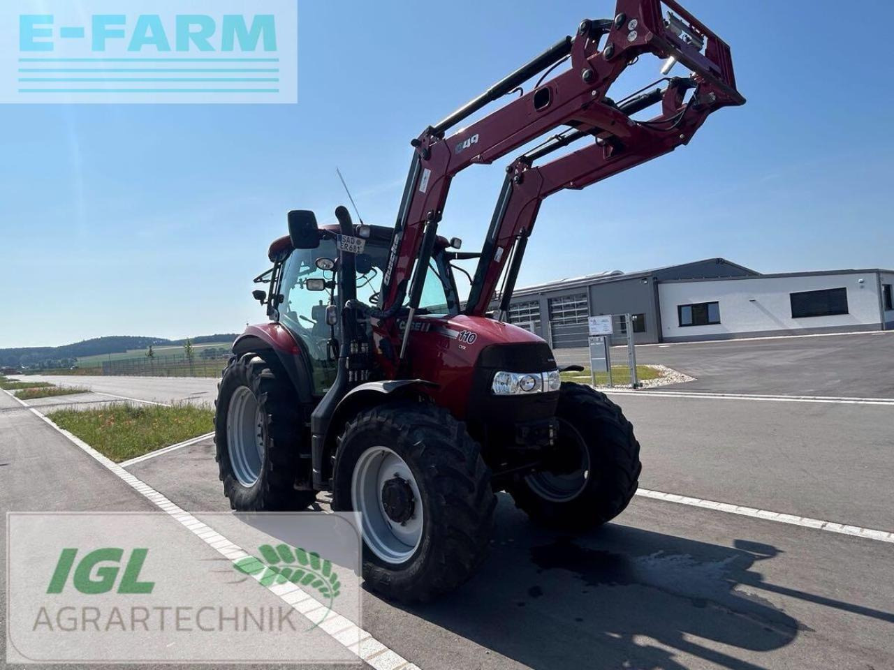 Case-IH maxxum cvx 110 CVX - Traktor: obrázek 4 Case-IH maxxum cvx 110 CVX - Traktor: obrázek 4