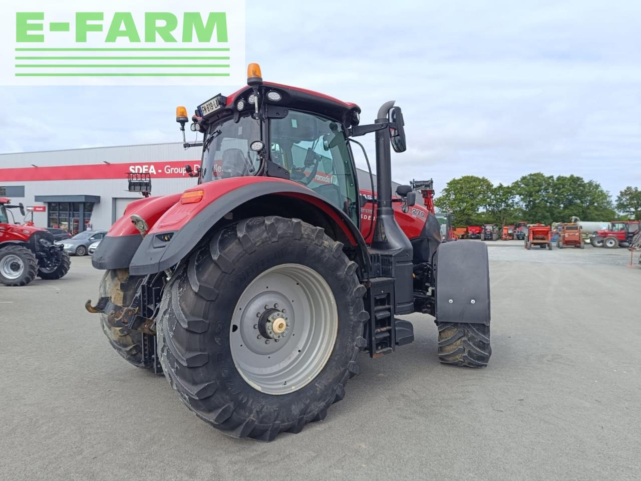 Case-IH optum 270 cvx CVX - Traktor: obrázek 4 Case-IH optum 270 cvx CVX - Traktor: obrázek 4