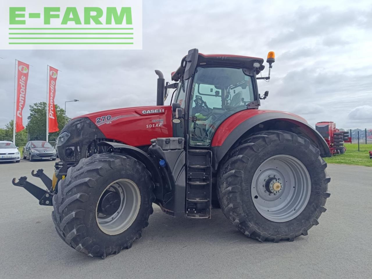 Case-IH optum 270 cvx CVX - Traktor: obrázek 2 Case-IH optum 270 cvx CVX - Traktor: obrázek 2