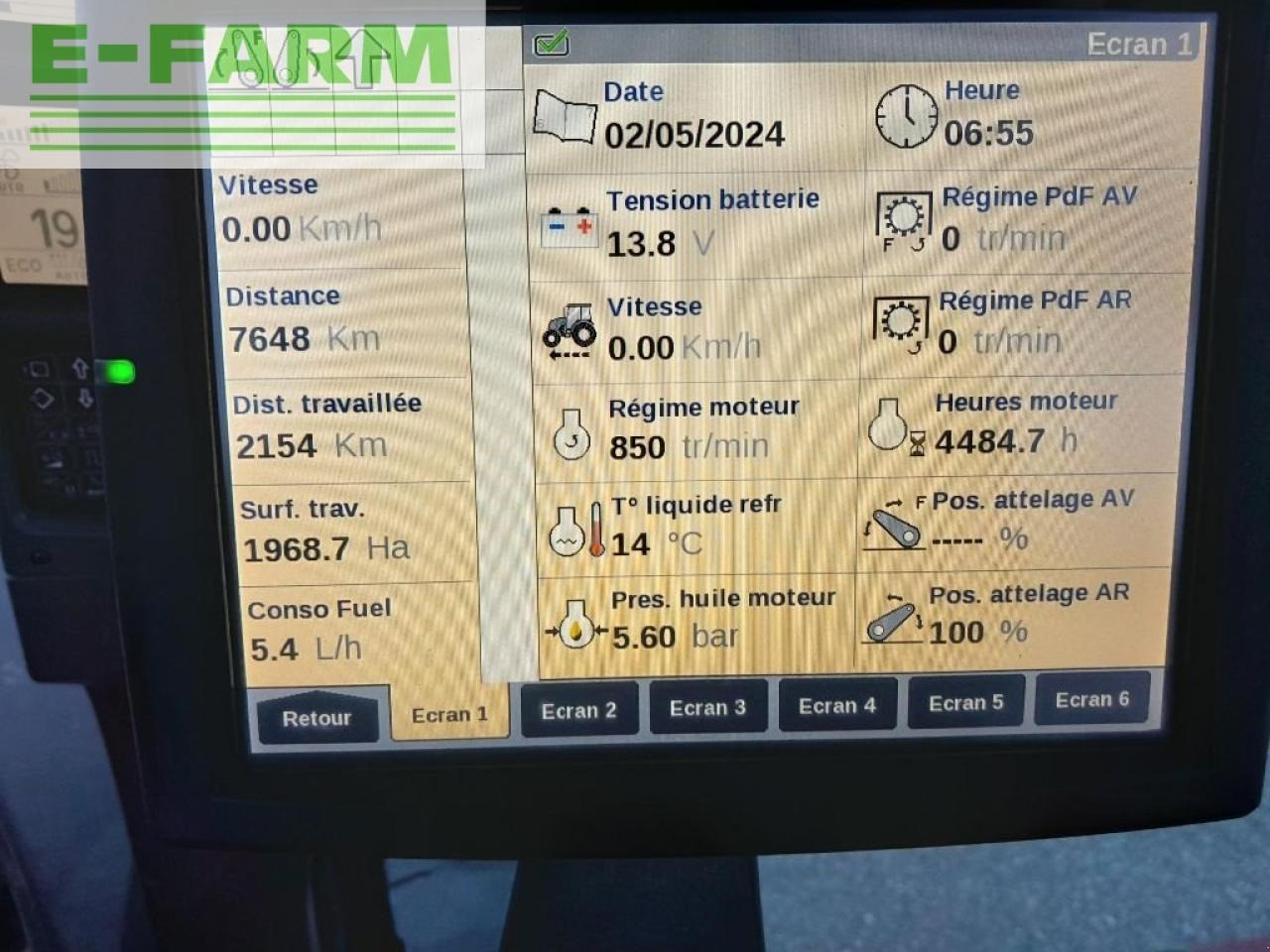 Traktor Case-IH puma 165 cvx CVX: obrázek 7