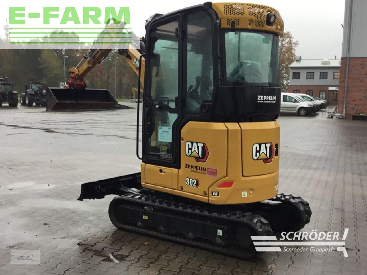 Caterpillar 302 cr - Mini rýpadlo: obrázek 4 Caterpillar 302 cr - Mini rýpadlo: obrázek 4