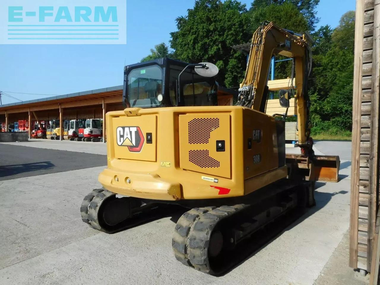 Caterpillar 308cr ( 9t ) powertilt + hydr. sw - Mini rýpadlo: obrázek 4 Caterpillar 308cr ( 9t ) powertilt + hydr. sw - Mini rýpadlo: obrázek 4