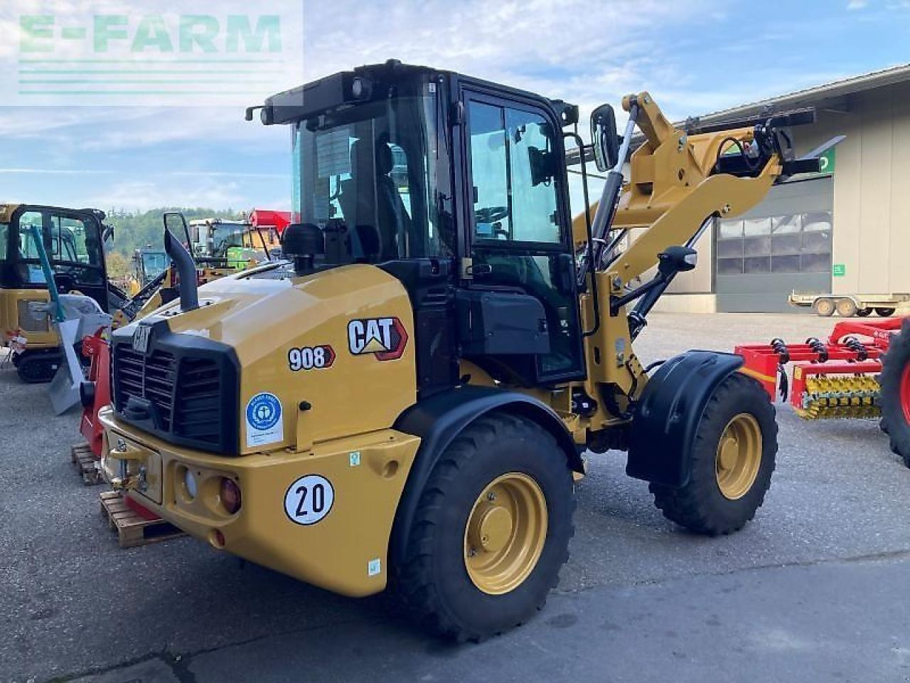 Caterpillar cat 908 - Mini rýpadlo: obrázek 3 Caterpillar cat 908 - Mini rýpadlo: obrázek 3