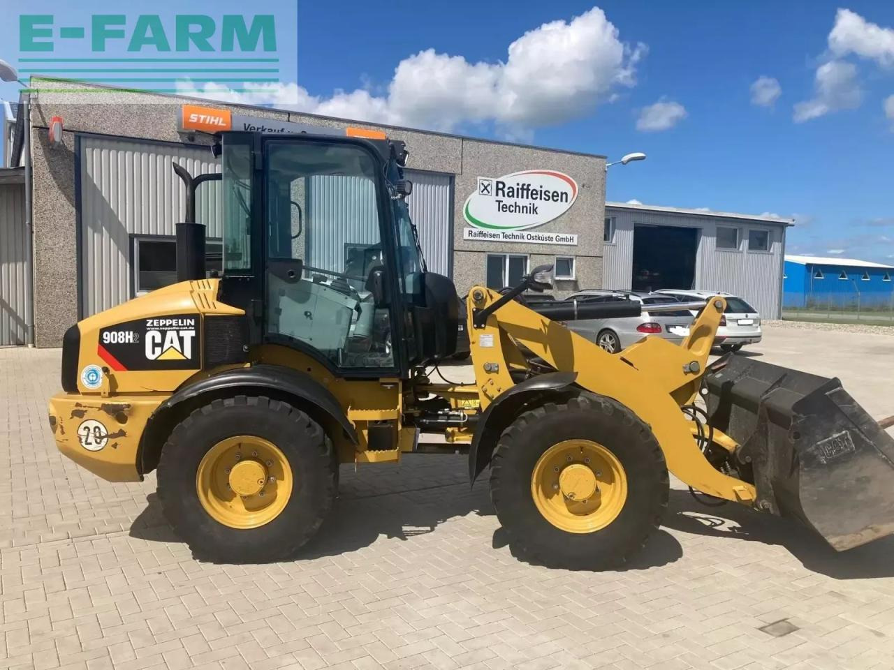 Caterpillar radlader cat 908 h2 - Mini rýpadlo: obrázek 1 Caterpillar radlader cat 908 h2 - Mini rýpadlo: obrázek 1