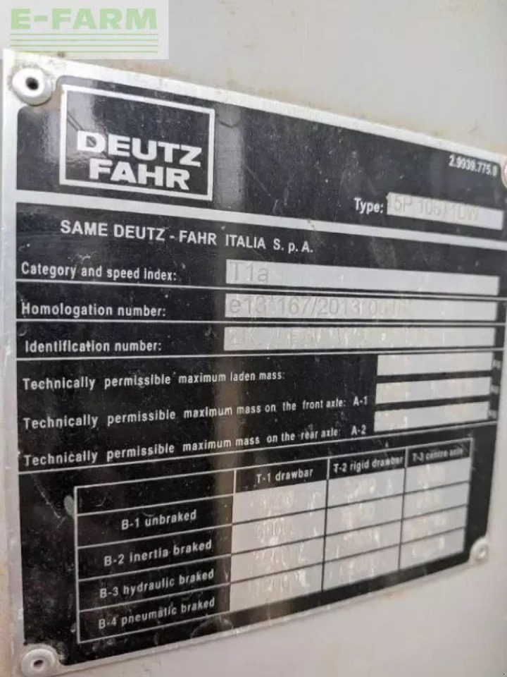 Traktor Deutz-Fahr 5110g: obrázek 9