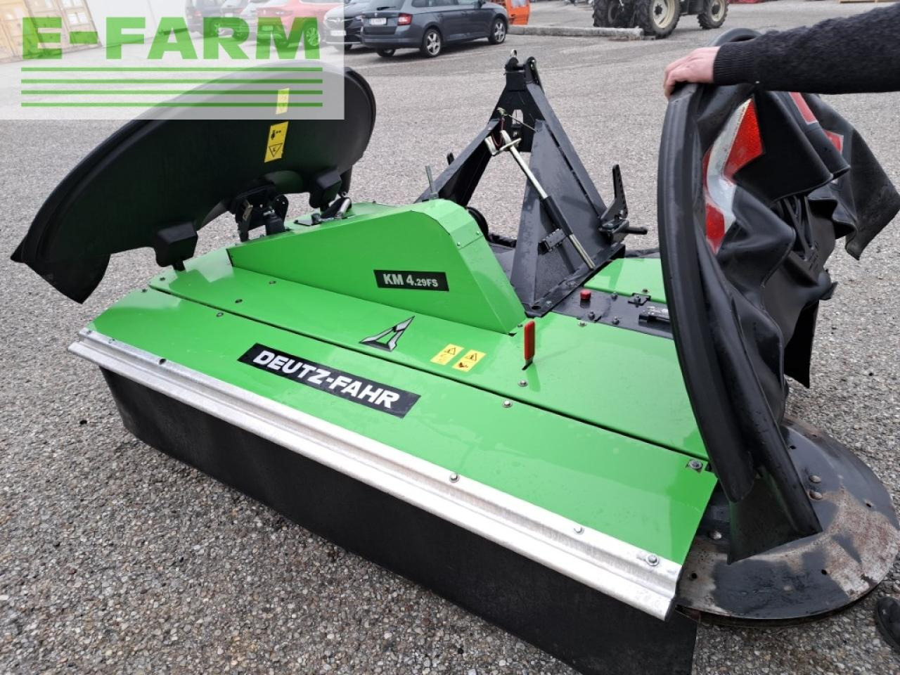 Deutz-Fahr KM 4.29 FS Trommelmähwerk - Žací stroj: obrázek 4 Deutz-Fahr KM 4.29 FS Trommelmähwerk - Žací stroj: obrázek 4