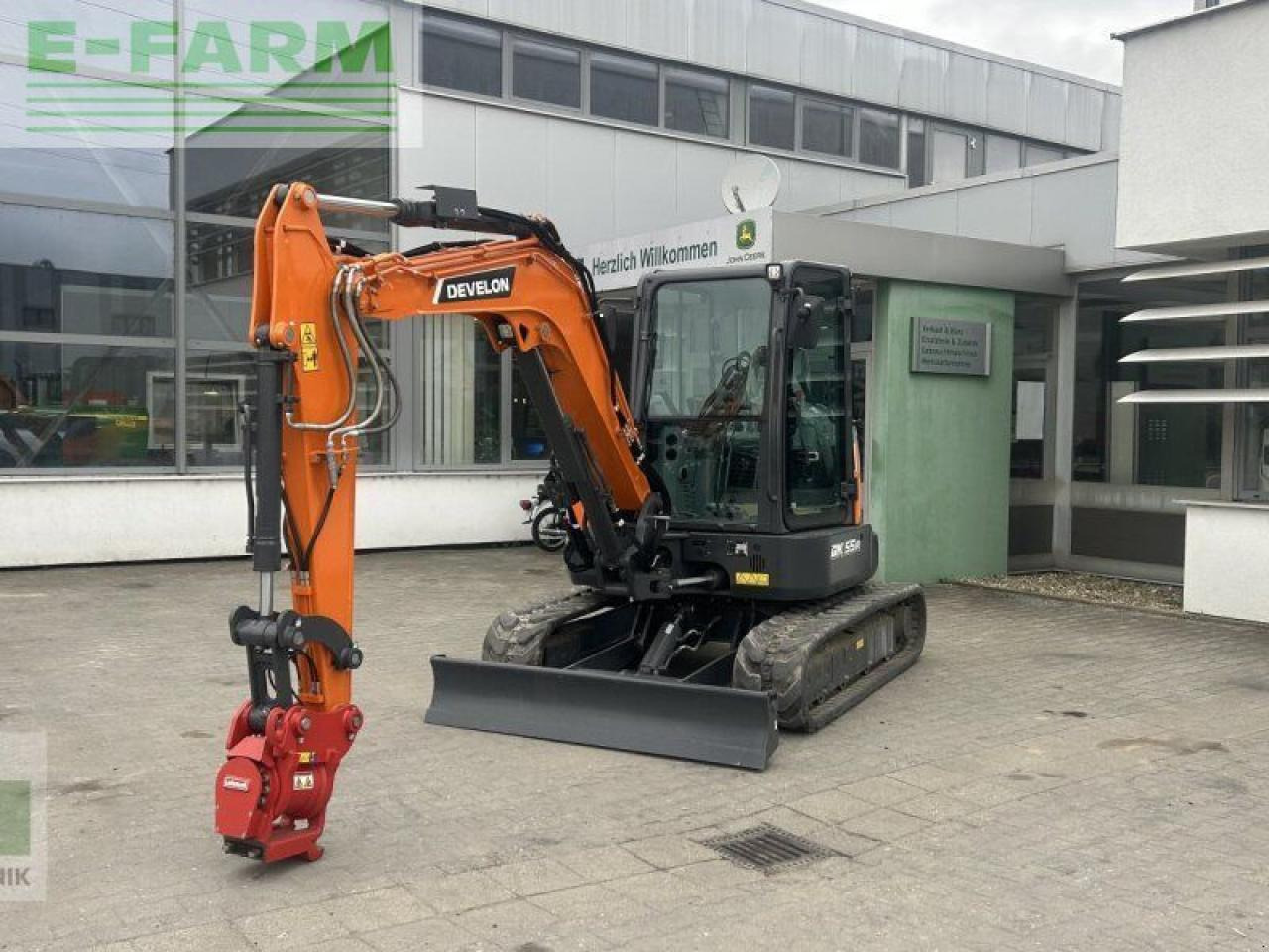 Doosan dx55r-7 - Mini rýpadlo: obrázek 1 Doosan dx55r-7 - Mini rýpadlo: obrázek 1