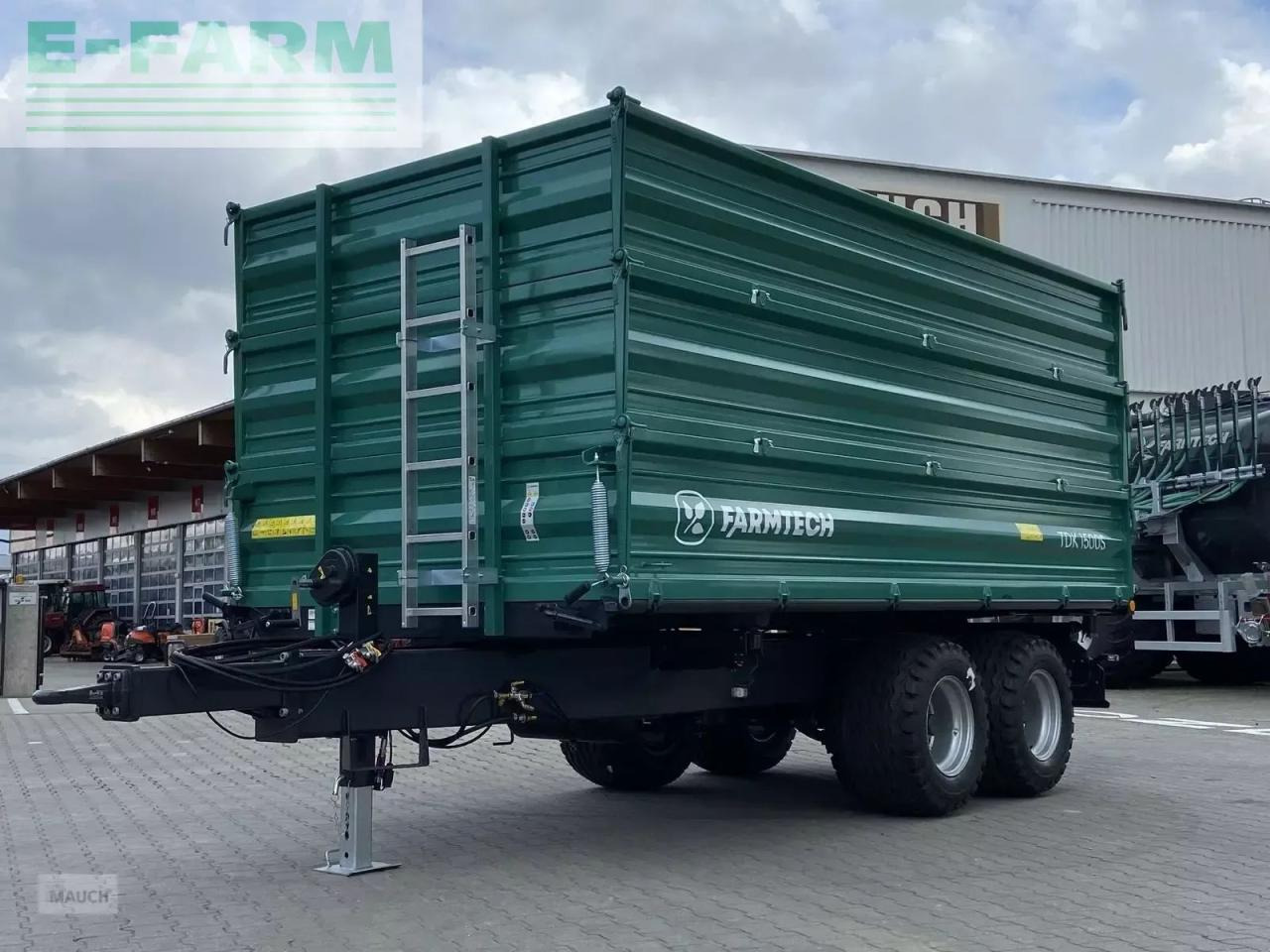 Farmtech tdk 1500 s - Zemědělský sklápěcí přívěs: obrázek 1 Farmtech tdk 1500 s - Zemědělský sklápěcí přívěs: obrázek 1