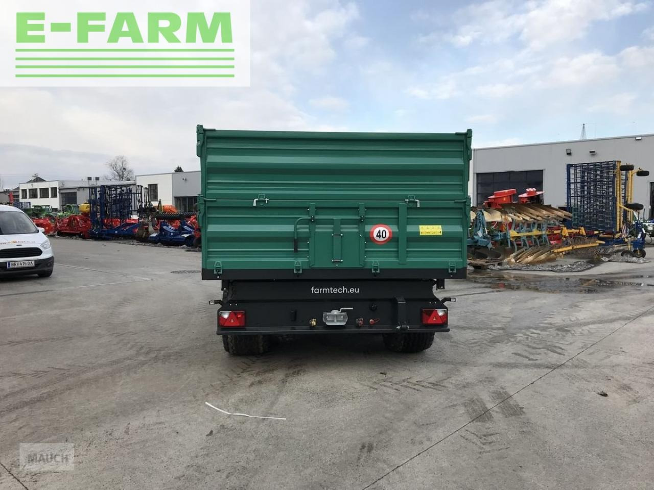 Farmtech tdk 1500 s - Zemědělský sklápěcí přívěs: obrázek 4 Farmtech tdk 1500 s - Zemědělský sklápěcí přívěs: obrázek 4
