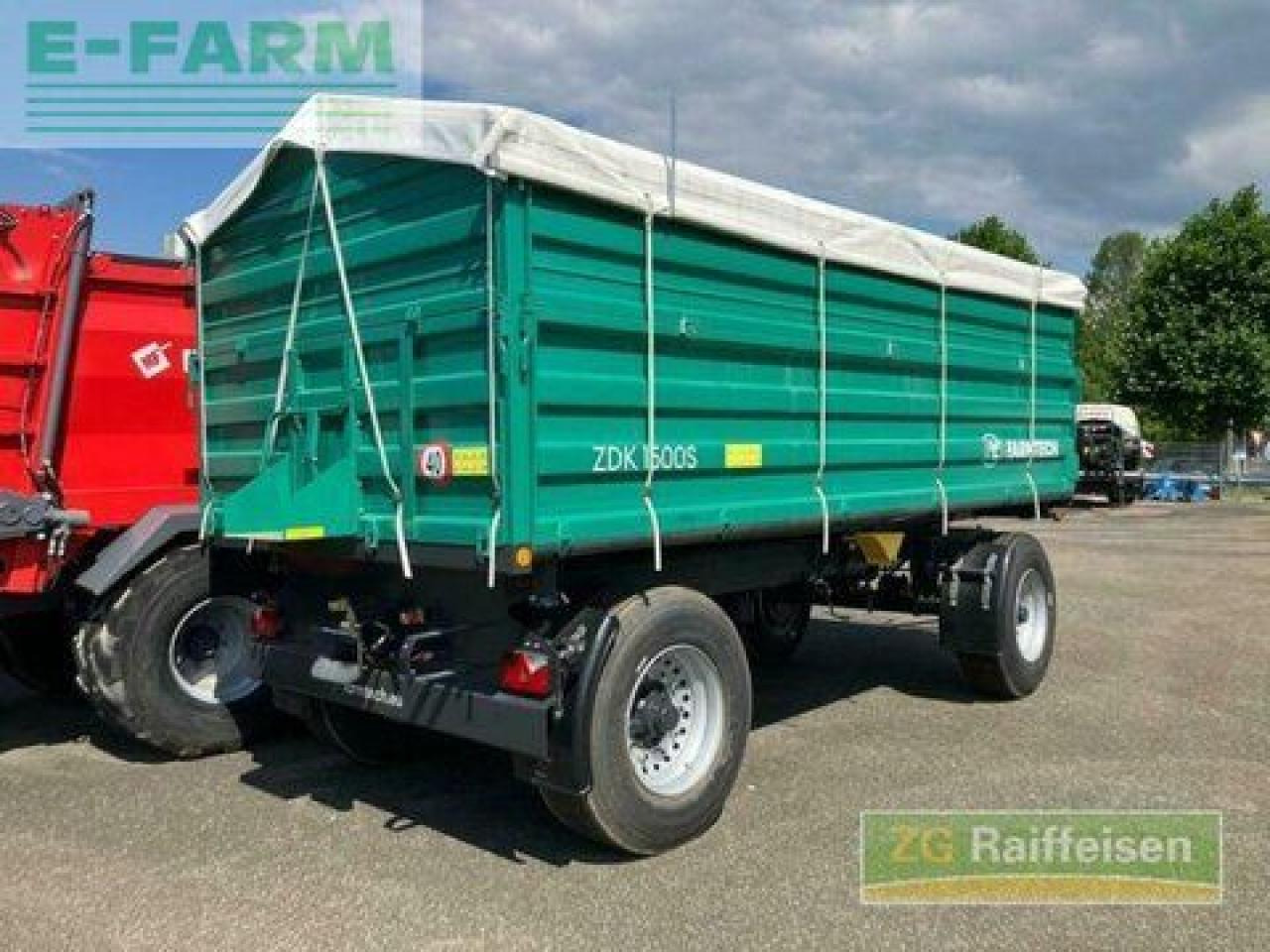 Farmtech zdk 1500 s - Zemědělský sklápěcí přívěs: obrázek 3 Farmtech zdk 1500 s - Zemědělský sklápěcí přívěs: obrázek 3