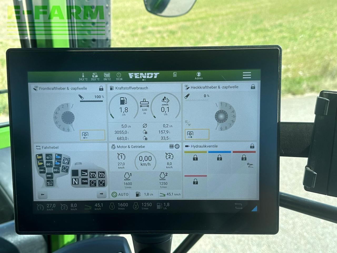 Fendt 209 vario (gen3) - Traktor: obrázek 3 Fendt 209 vario (gen3) - Traktor: obrázek 3