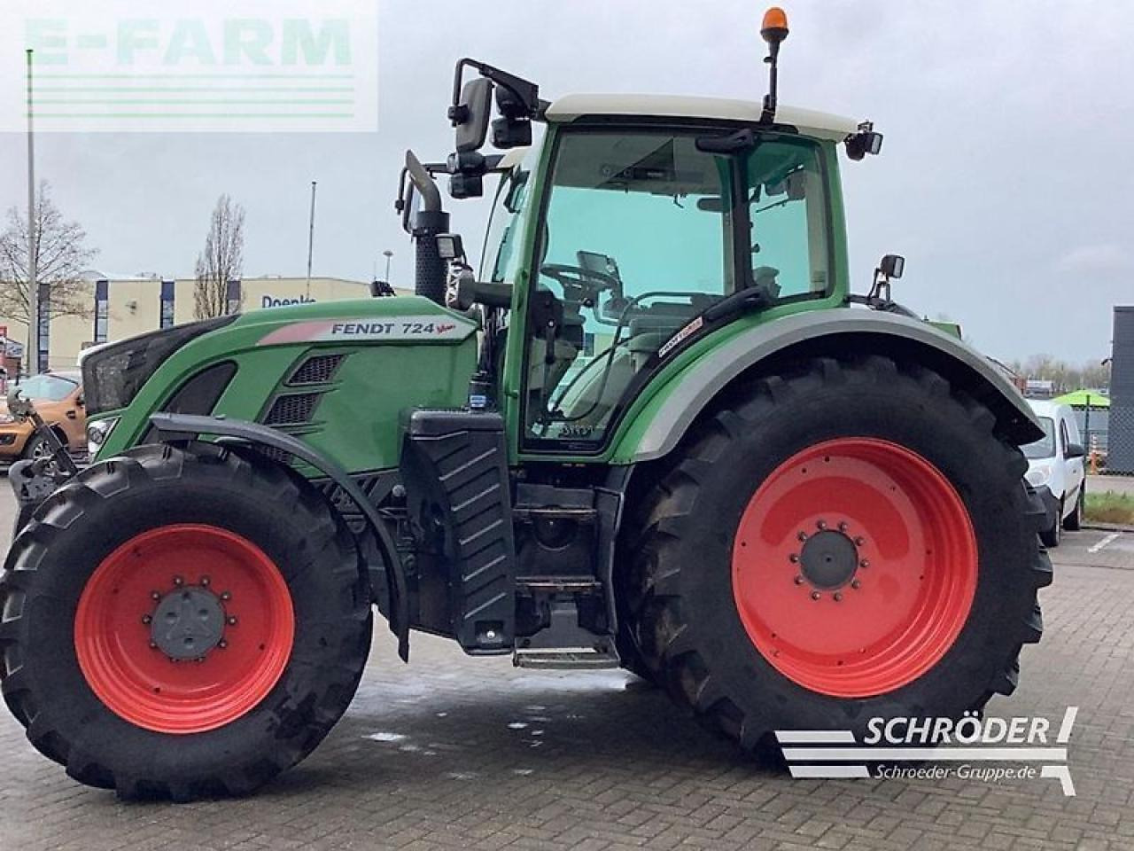Fendt 724 s4 profi plus - Traktor: obrázek 4 Fendt 724 s4 profi plus - Traktor: obrázek 4