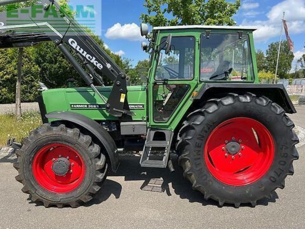 Fendt farmer 308 ls mit niedrig-kabine, frontlader, fr - Traktor: obrázek 2 Fendt farmer 308 ls mit niedrig-kabine, frontlader, fr - Traktor: obrázek 2