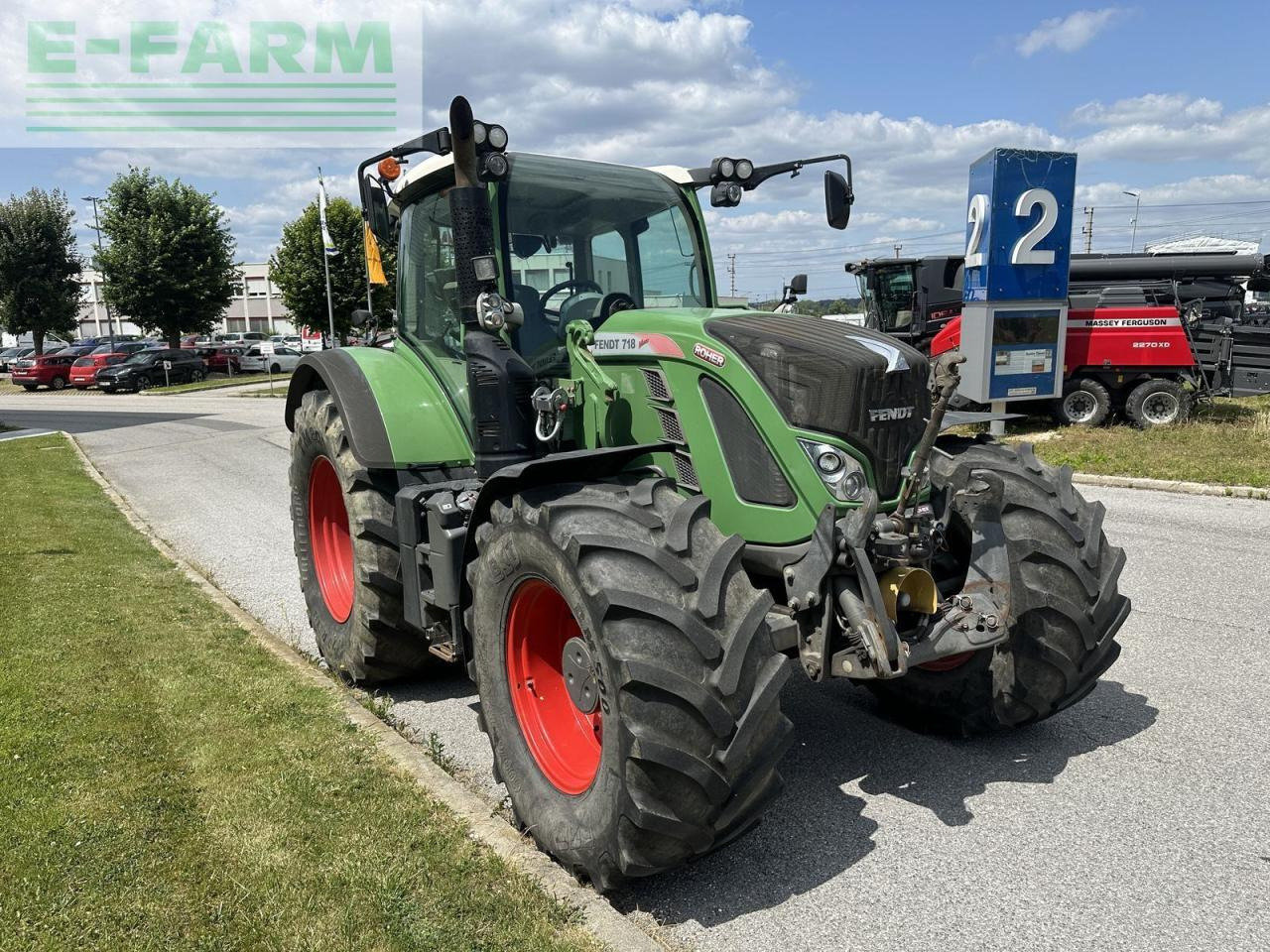Fendt fendt 718 vario - Traktor: obrázek 1 Fendt fendt 718 vario - Traktor: obrázek 1