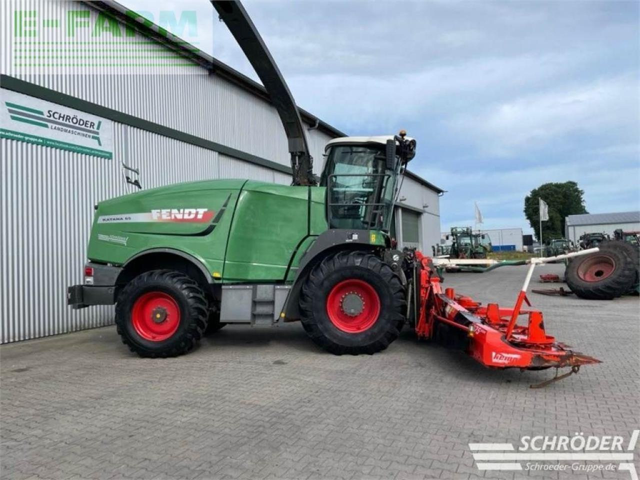 Fendt katana 65 + kemper 375 plus - Sklízecí řezačka: obrázek 2 Fendt katana 65 + kemper 375 plus - Sklízecí řezačka: obrázek 2