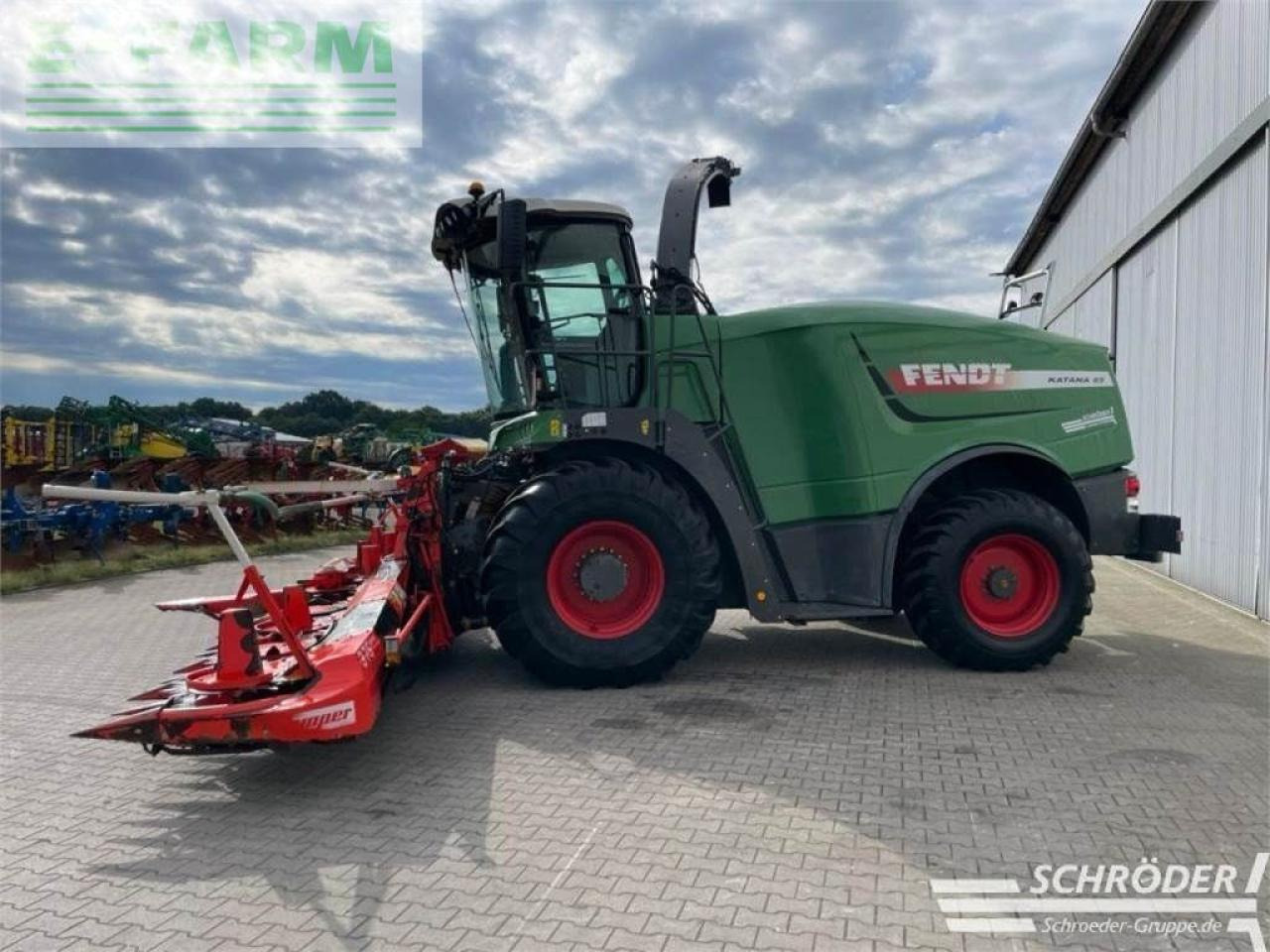 Fendt katana 65 + kemper 375 plus - Sklízecí řezačka: obrázek 4 Fendt katana 65 + kemper 375 plus - Sklízecí řezačka: obrázek 4