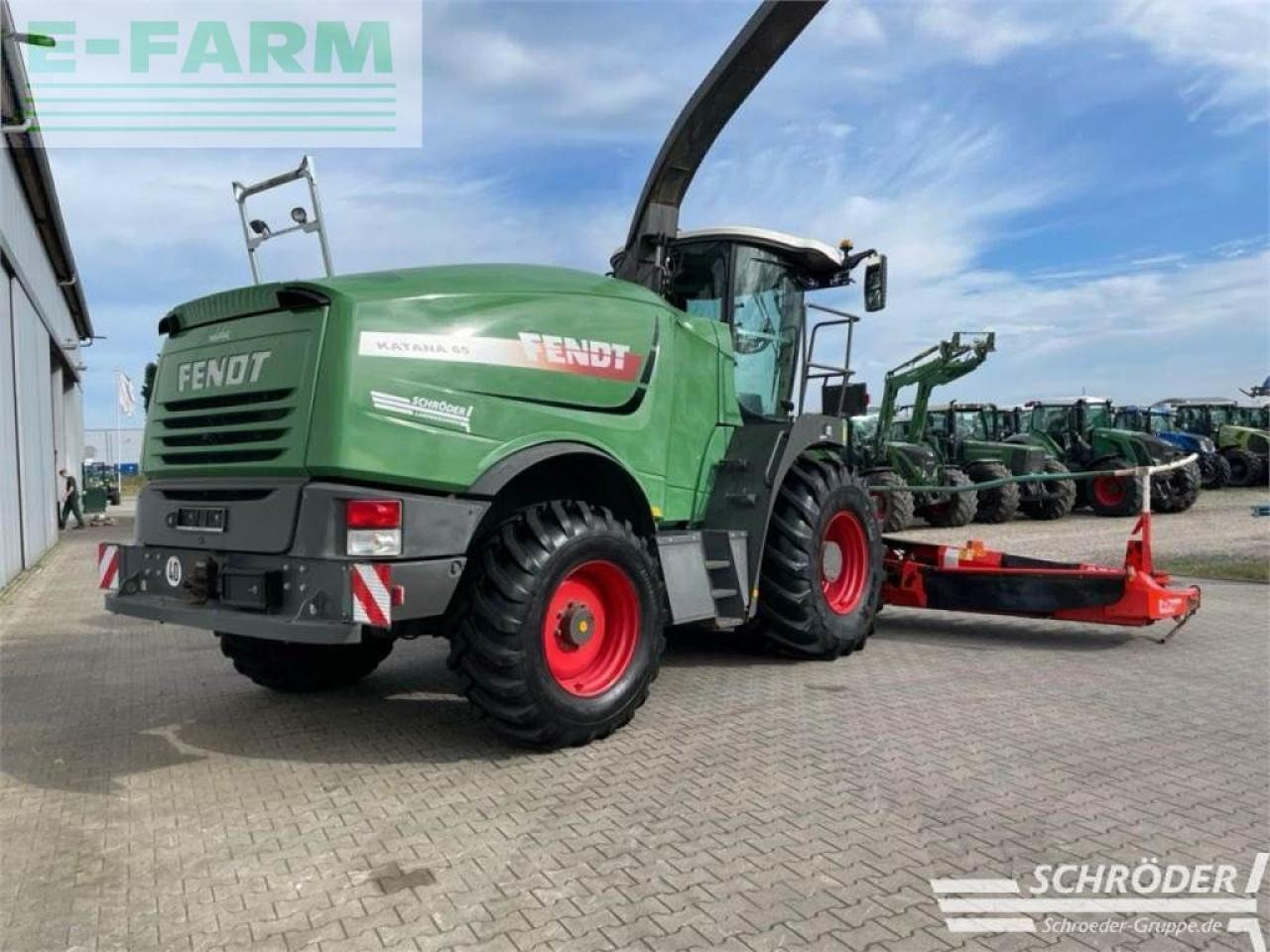 Fendt katana 65 + kemper 375 plus - Sklízecí řezačka: obrázek 3 Fendt katana 65 + kemper 375 plus - Sklízecí řezačka: obrázek 3